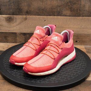 ADIDAS PURE BOOST X WOMENS ATHLETIC SHOES RUNNING GYM TRAINERS PINK LOW SIZE 9